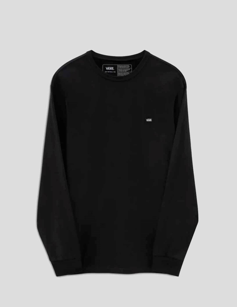 T-shirt VANS off the wall classic ls tee black